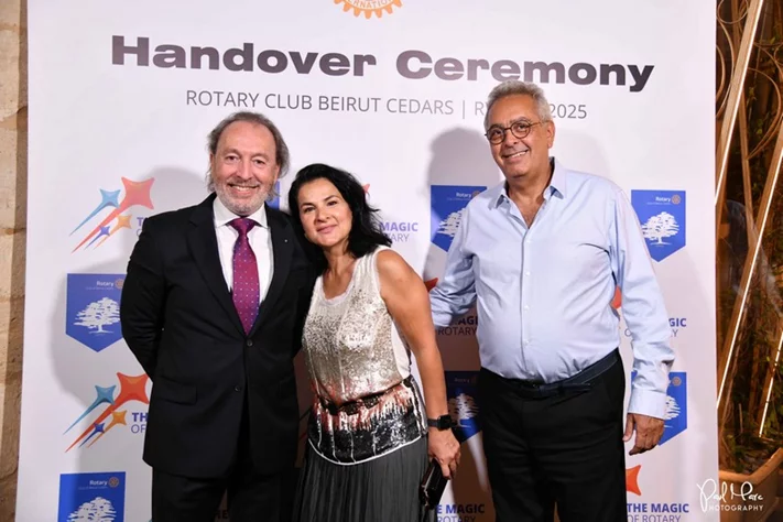 Rodolphe Melki: President of the Rotary Club of Beirut Cedars